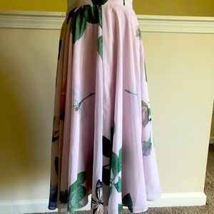 Catherine Maladrino floral skirt size 6